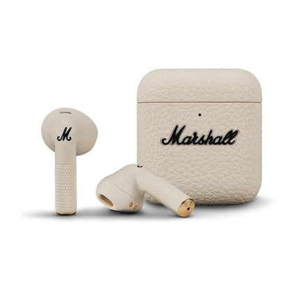 Marshall Minor Iv Wireless in Ear Earbuds with 30+ Hours of Playtime, Water-Resistant, Wireless Charging