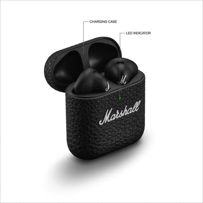 Marshall Minor Iv Wireless in Ear Earbuds with 30+ Hours of Playtime, Water-Resistant, Wireless Charging