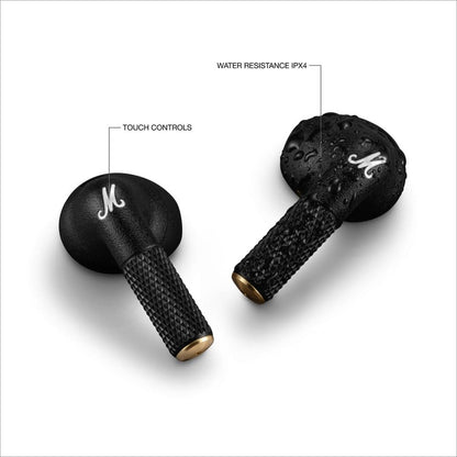 Marshall Minor Iv Wireless in Ear Earbuds with 30+ Hours of Playtime, Water-Resistant, Wireless Charging