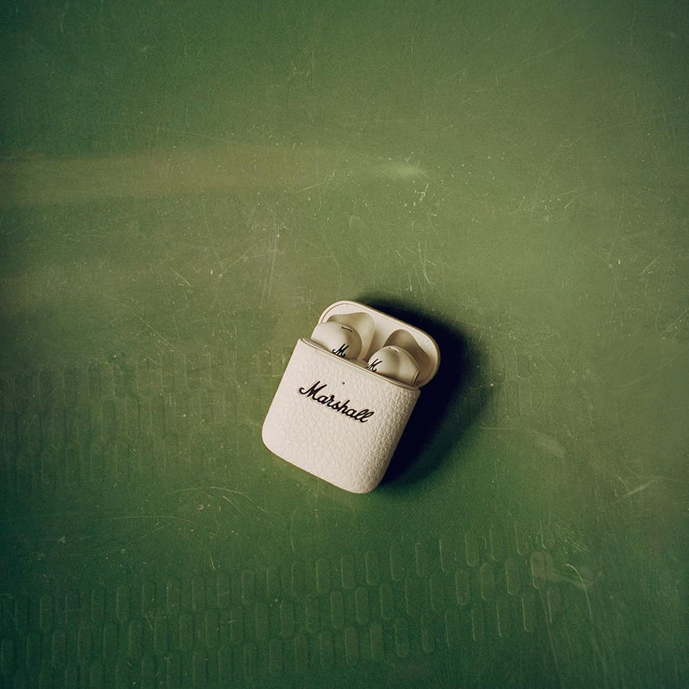 Marshall Minor III Wireless Earbuds with 25 Hours of Playtime, Bluetooth 5.2, Wireless Charging