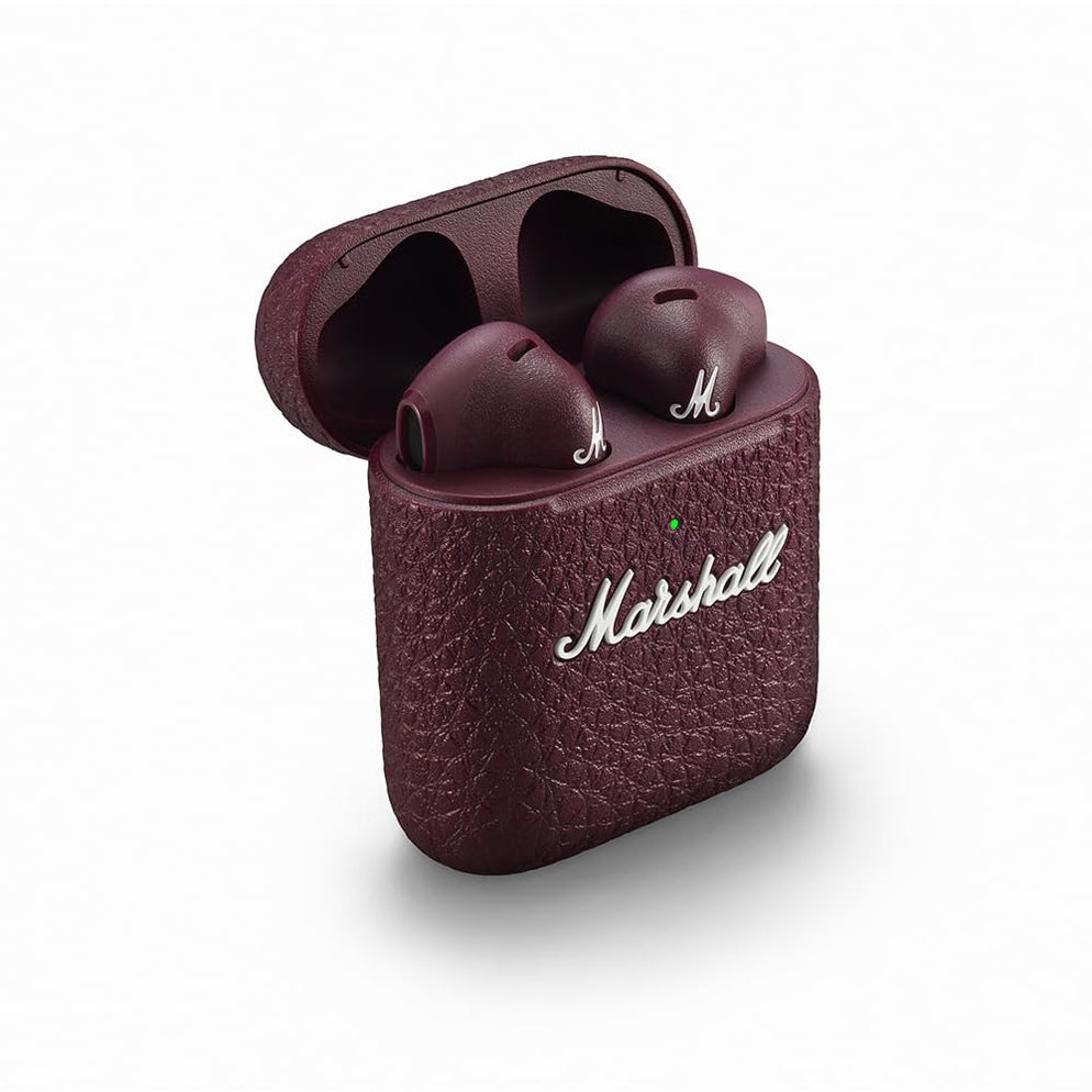 Marshall Minor III Wireless Earbuds with 25 Hours of Playtime, Bluetooth 5.2, Wireless Charging