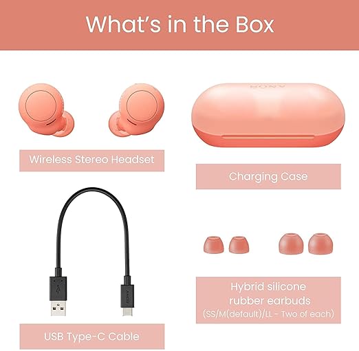 Sony WF-C500 Truly Wireless Bluetooth in Ear Earbuds