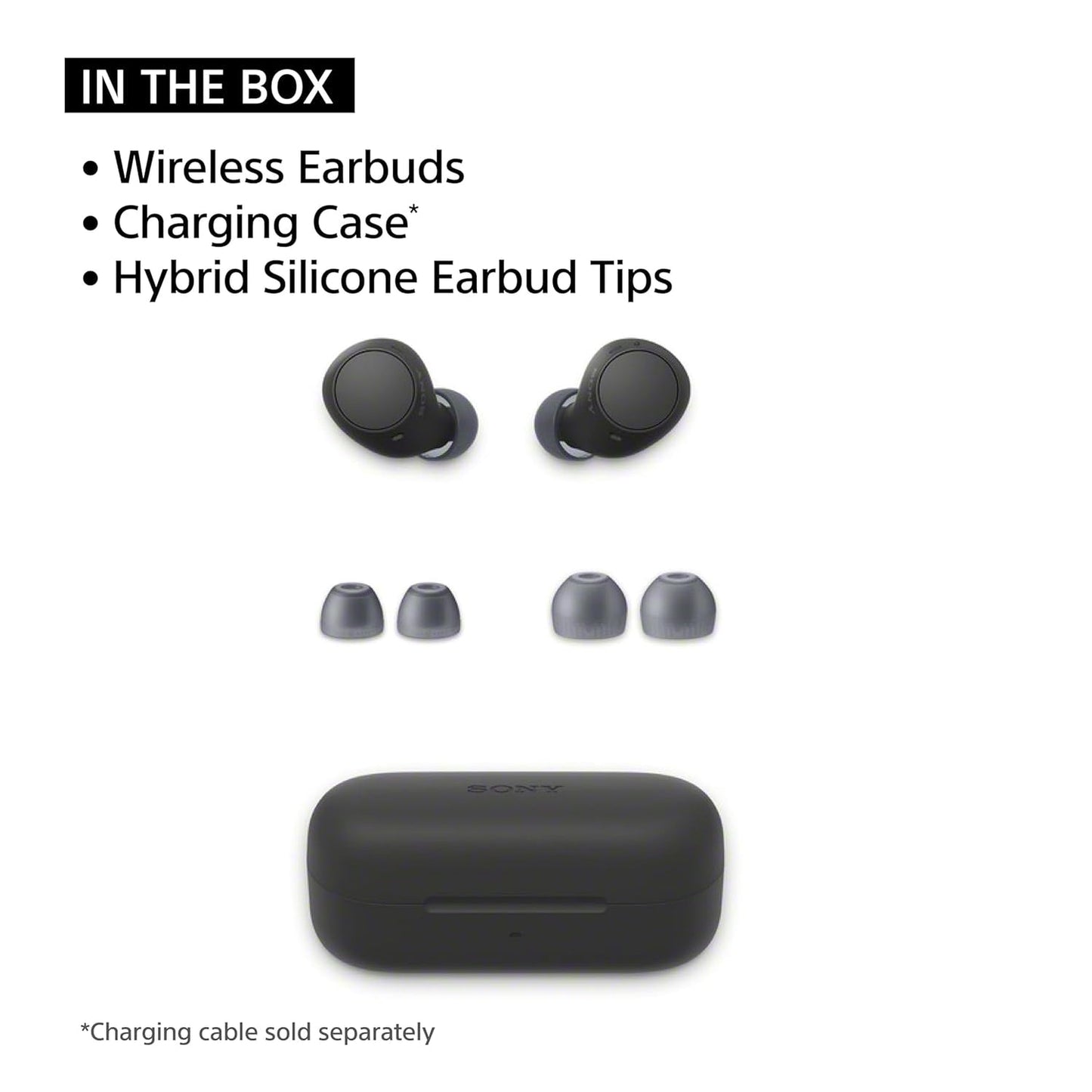 Sony WF-C510 Truly Wireless Bluetooth Earbuds with Mic, TWS, Up to 22 Hours Battery, in Ear, Ambient Sound Mode, Small and Comfortable, IPX4